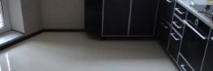 Наливной пол на кухне в Нефтекамске